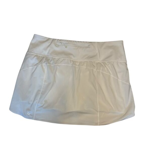 Athleta Run With It 14" Skort White Size L - Picture 4 of 5